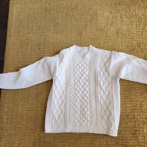 Uniqlo cable knit sweater